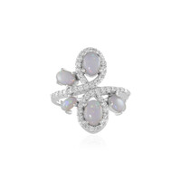 Anillo en plata con Ópalo de Australia