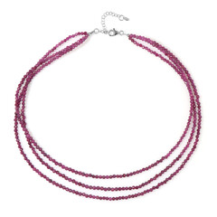 Collar en plata con Rubí de Mozambique