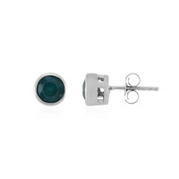 Pendientes en plata con Grandidierita