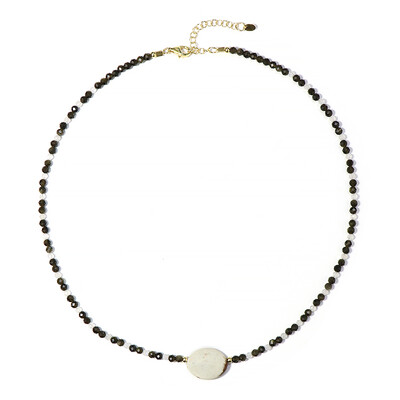Collar en plata con Crisopacio limón