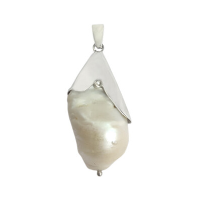 Colgante en plata con Perla Freshwater