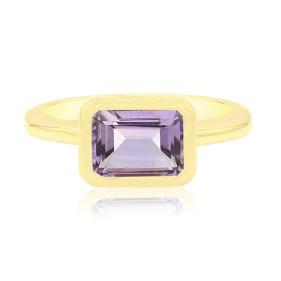 Anillo en plata con Amatista Rosa de Francia (MONOSONO COLLECTION)