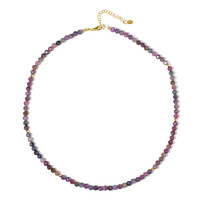 Collar en plata con Zafiro