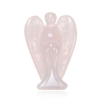 Figura con Cuarzo rosa
