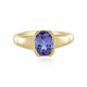 Anillo en plata con Tanzanita (Adela Silber)