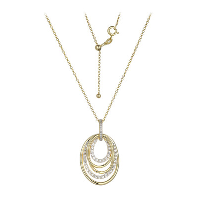 Collar en plata con Topacio blanco (Adela Silber)