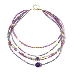 Collar en plata con Fosfosiderita (Riya)