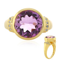 Anillo en plata con Amatista Rosa de Francia