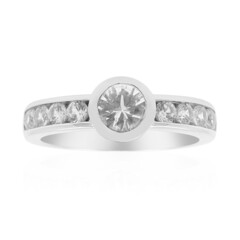 Anillo en plata con Danburita