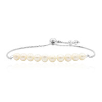 Brazalete en plata con Perla Freshwater