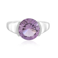 Anillo en plata con Amatista
