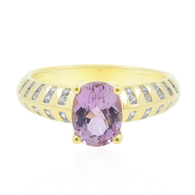 Anillo en oro con Cuncita AAA de Brasil (de Melo)