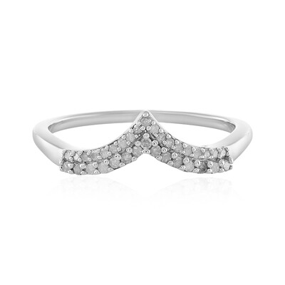 Anillo en plata con Diamante I2 (I)