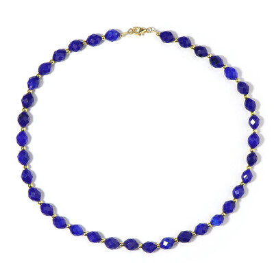 Collar en plata con Cuarzo azul royal