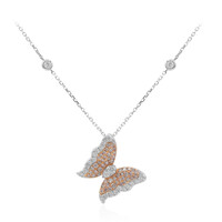 Collar en oro con Diamante rosa I1 (CIRARI)