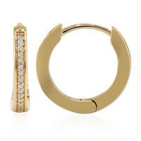 Pendientes en plata con Diamante I3 (I)