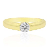 Anillo en oro con Diamante VVS1 (F) 