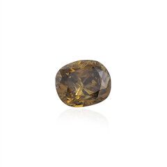 Piedra preciosa con Diamante chocolate SI2