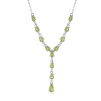 Collar en plata con Peridoto