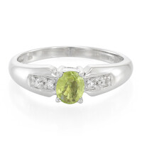 Anillo en plata con Turmalina Paraíba