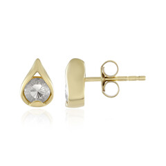Pendientes en oro con Zircón