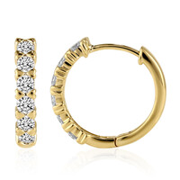 Pendientes en oro con Diamante IF (D)