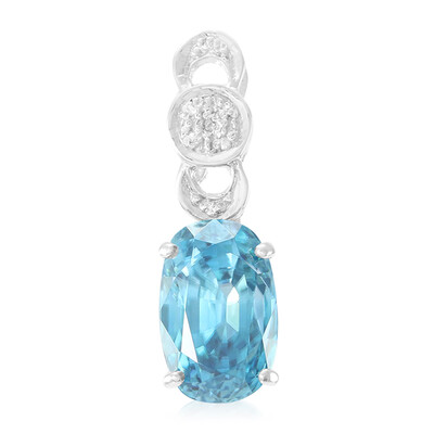 Colgante en plata con Zircón de Ratanak Kirí