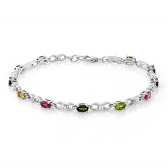 Brazalete en plata con Turmalina