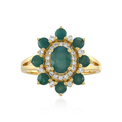 Anillo en plata con Grandidierita