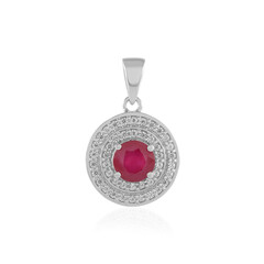 Colgante en plata con Rubí de Madagascar