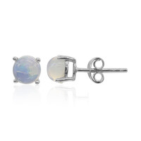 Pendientes en plata con Ópalo de Welo