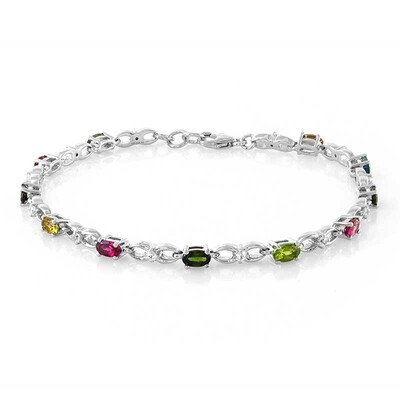 Brazalete en plata con Turmalina