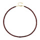 Collar en plata con Granate de Mozambique