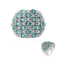 Anillo en plata con Zircón de Ratanak Kirí