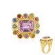 Anillo en plata con Cuncita (Adela Silber)