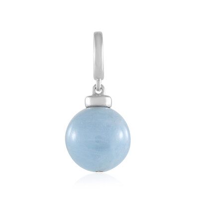 Colgante en plata con Aguamarina de Brasil (MONOSONO COLLECTION)