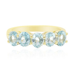 Anillo en oro con Zircón de Ratanak Kirí
