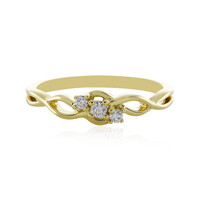 Anillo en oro con Diamante limpio a lupa F (LUCENT DIAMONDS)