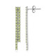 Pendientes en plata con Peridoto