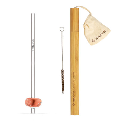 Accesorios para Wellness con Jaspe rojo (VitaJuwel)