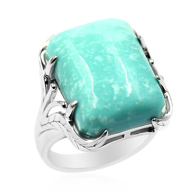 Anillo en plata con Campitos turquesas (Anne Bever)