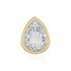 Colgante en plata con Cuarzo blanco (MONOSONO COLLECTION)