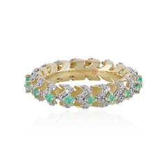 Anillo en oro con Esmeralda de Colombia (Ornaments by de Melo)