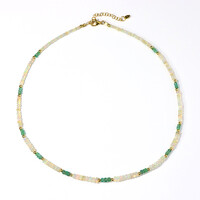 Collar en plata con Ópalo de Welo