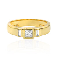 Anillo en oro con Diamante IF (D)
