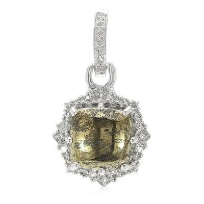 Colgante en plata con Oro de apache