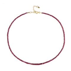Collar en plata con Rubí de Madagascar
