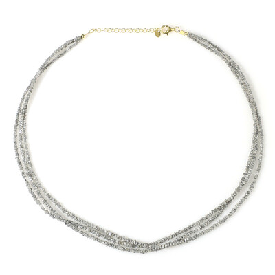 Collar en plata con Diamante plateado