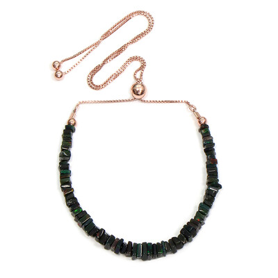 Brazalete en plata con Ópalo de Mezezo