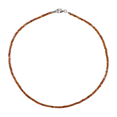 Collar en plata con Granate Hesonita